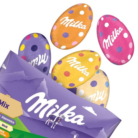 Milka Eier Mix Osterschokolade 350g