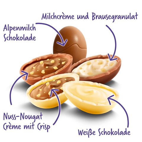 Milka Eier Mix Osterschokolade 350g