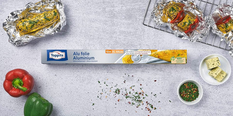 Toppits Extrabreite Alufolie 10m