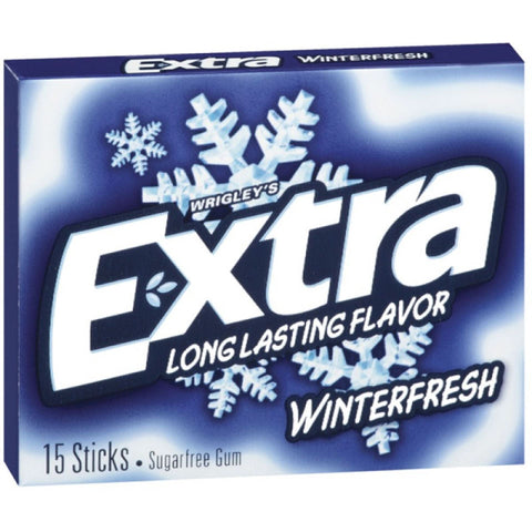 Wrigley's Extra Winterfresh Kaugummi – 15 Streifen
