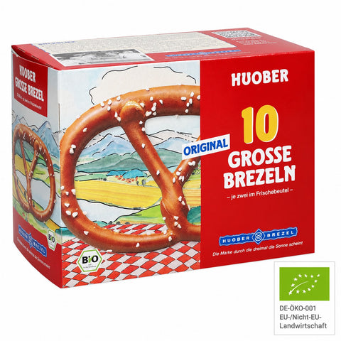 Huober Brezel Grosse Brezeln Bio 5x2er